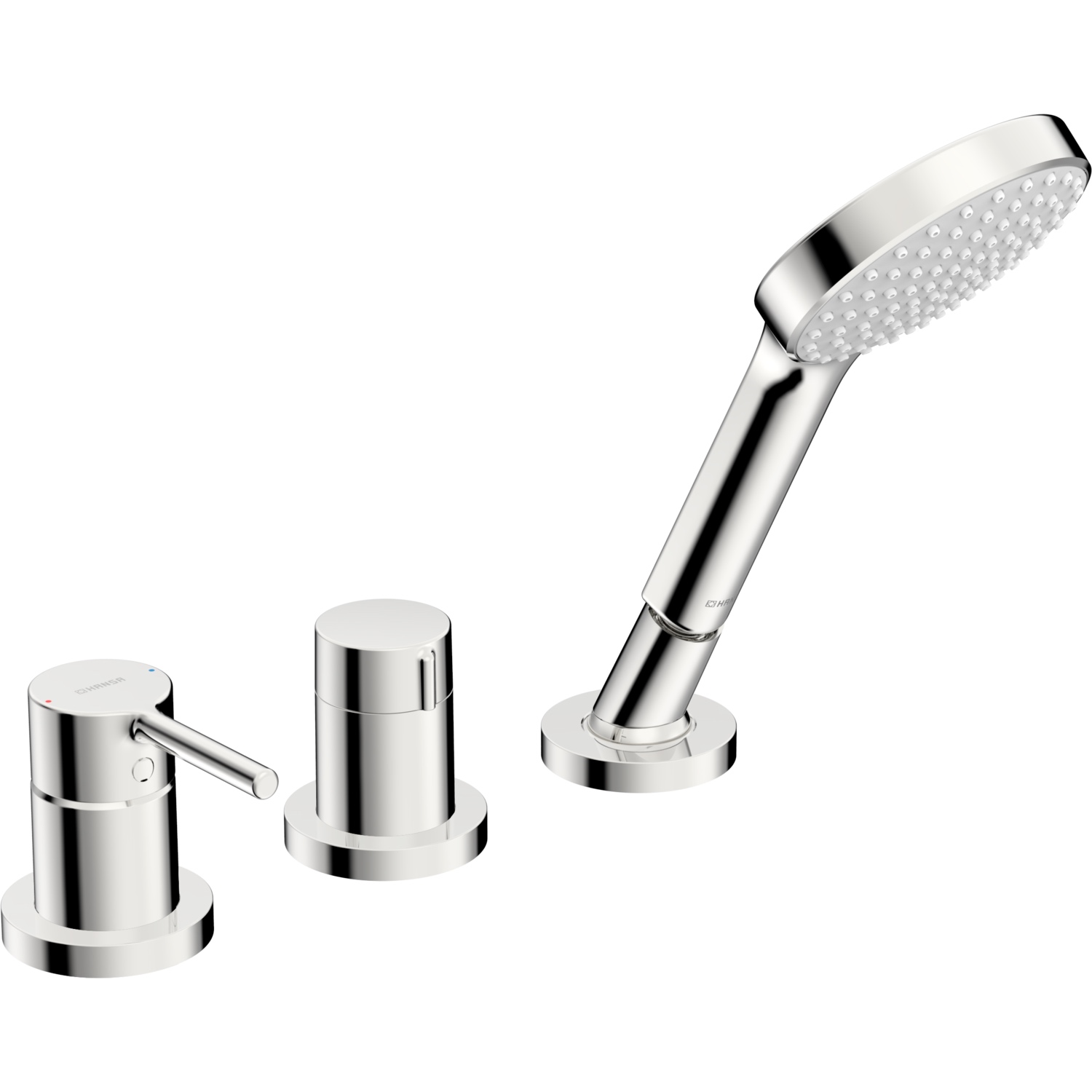 EHM Fertigmontageset für Wanne/Brause VANTIS Style 5470 Rosette rund 1-strahlig Chrom EHM Fertigmontageset für Wanne/Brause VANTIS Style 5470 Rosette rund 1-strahlig Chrom