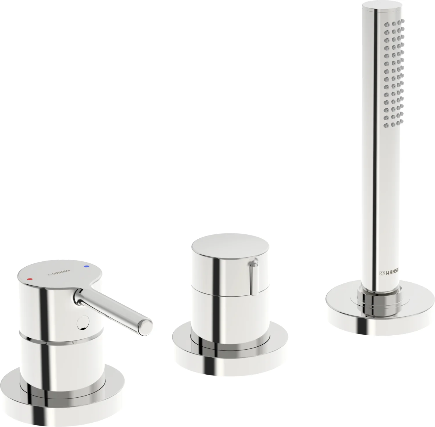 HansaVANTIS Style Wannenarmatur EHM FM-Set f. Wafü/Br. HansaVANTIS Style 5470 Ros. rund 1-strahlig chr HansaVANTIS Style Wannenarmatur EHM FM-Set f. Wafü/Br. HansaVANTIS Style 5470 Ros. rund 1-strahlig chr