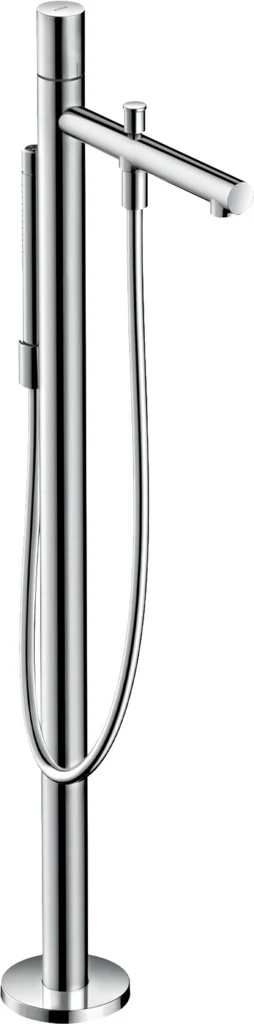 Hansgrohe AXOR Uno Wannenmischer bodenstehend, Chrom, Ausladung 244 mm