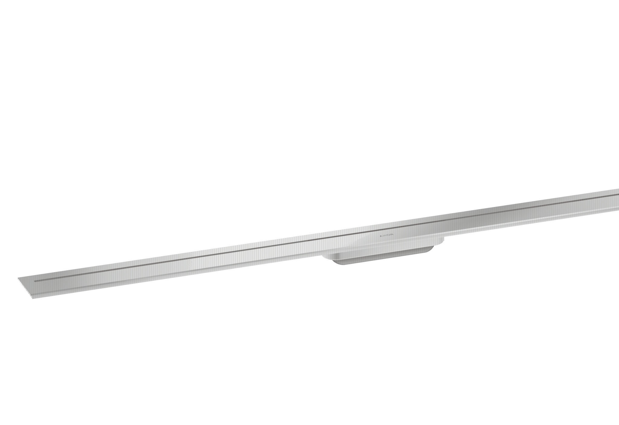 Hansgrohe AXOR Drain Fertigset Duschrinne 1200, Chrom Hansgrohe AXOR Drain Fertigset Duschrinne 1200, Chrom