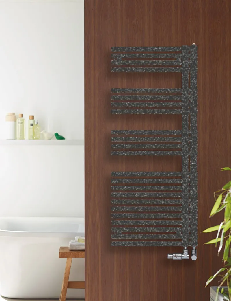 Zehnder Forma Asym Badheizkörper, links, 50 mm LFAL-170-050-05 - RAL 7022