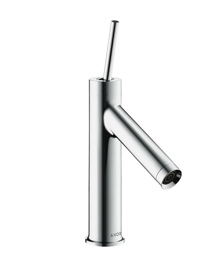 Hansgrohe AXOR Starck Einhebel-Waschtischmischer Chrom, Ausladung 112 mm, Auslaufhöhe 89 mm, ComfortZone 90, Pingriff, Normalstrahl, max. Durchfluss 5 l/min
