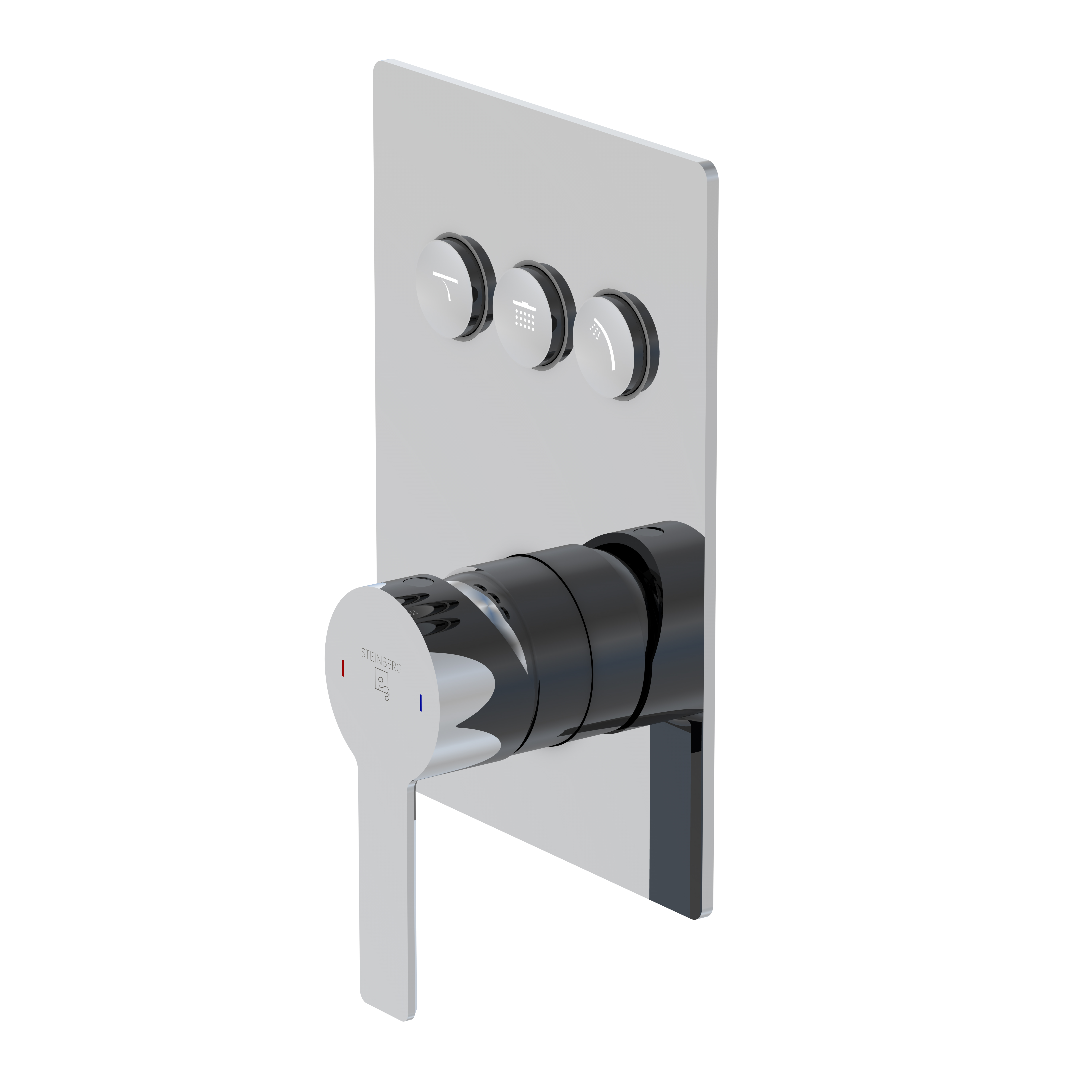 Steinberg „Serie 390“ in Chrom
