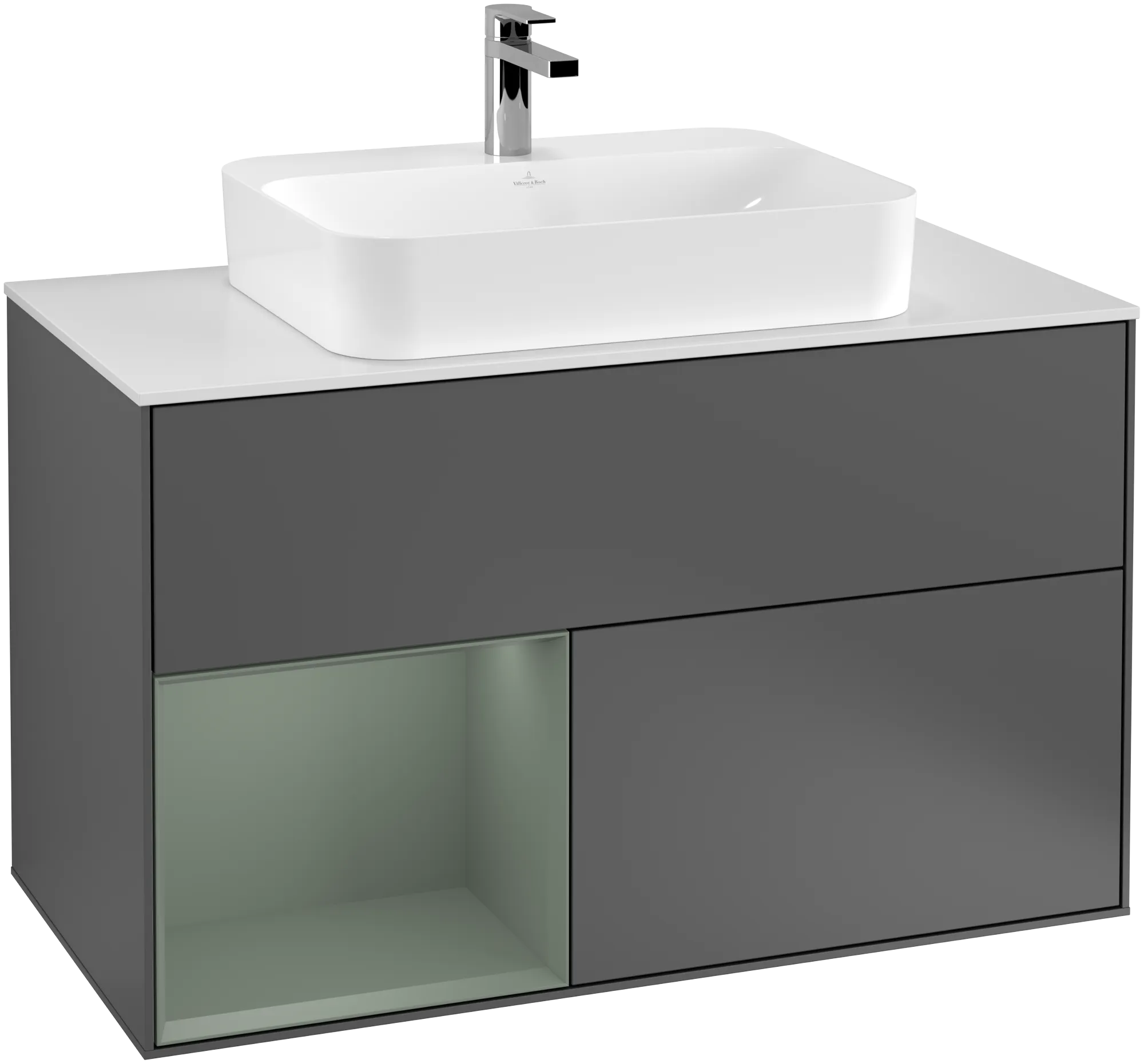 Villeroy & Boch Finion Waschbeckenunterschrank G36 1000x603x501mm Anthrazit