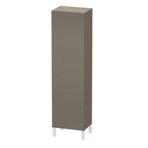 Duravit Hochschrank „L-Cube“ 50 × 176 × 36,3 cm Flannel Grey Seidenmatt