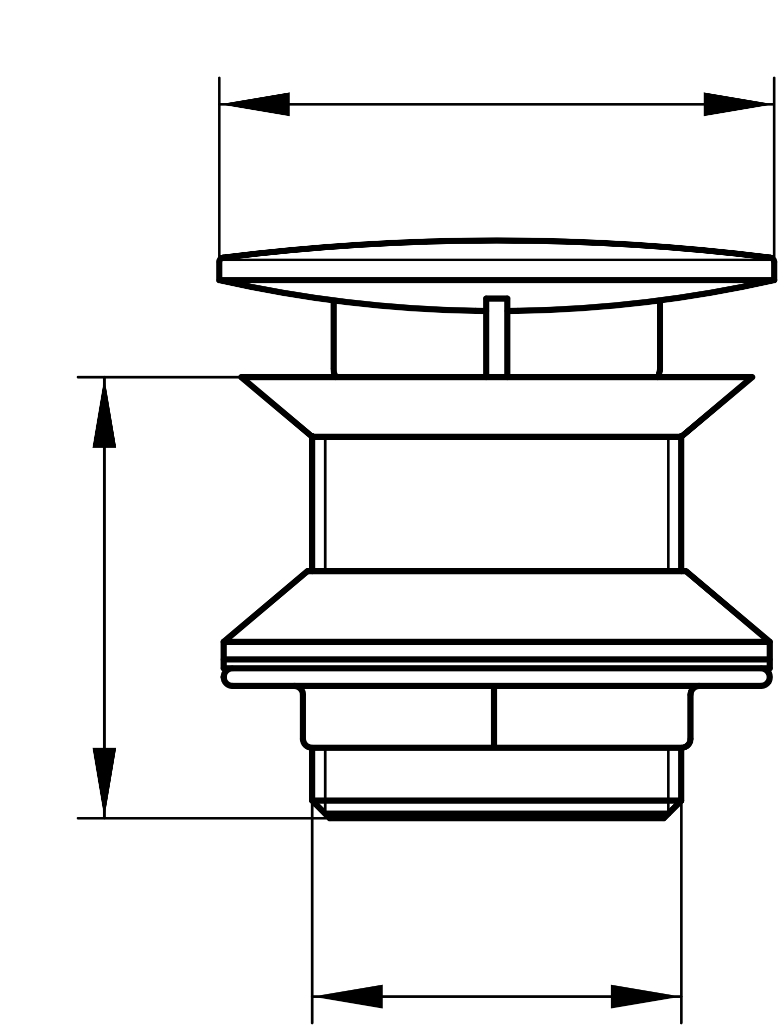 Armaturenzubehör 59904050000 Schaftventil G 1 1/4 mit Haube Nickel gebürstet Armaturenzubehör 59904050000 Schaftventil G 1 1/4 mit Haube Nickel gebürstet