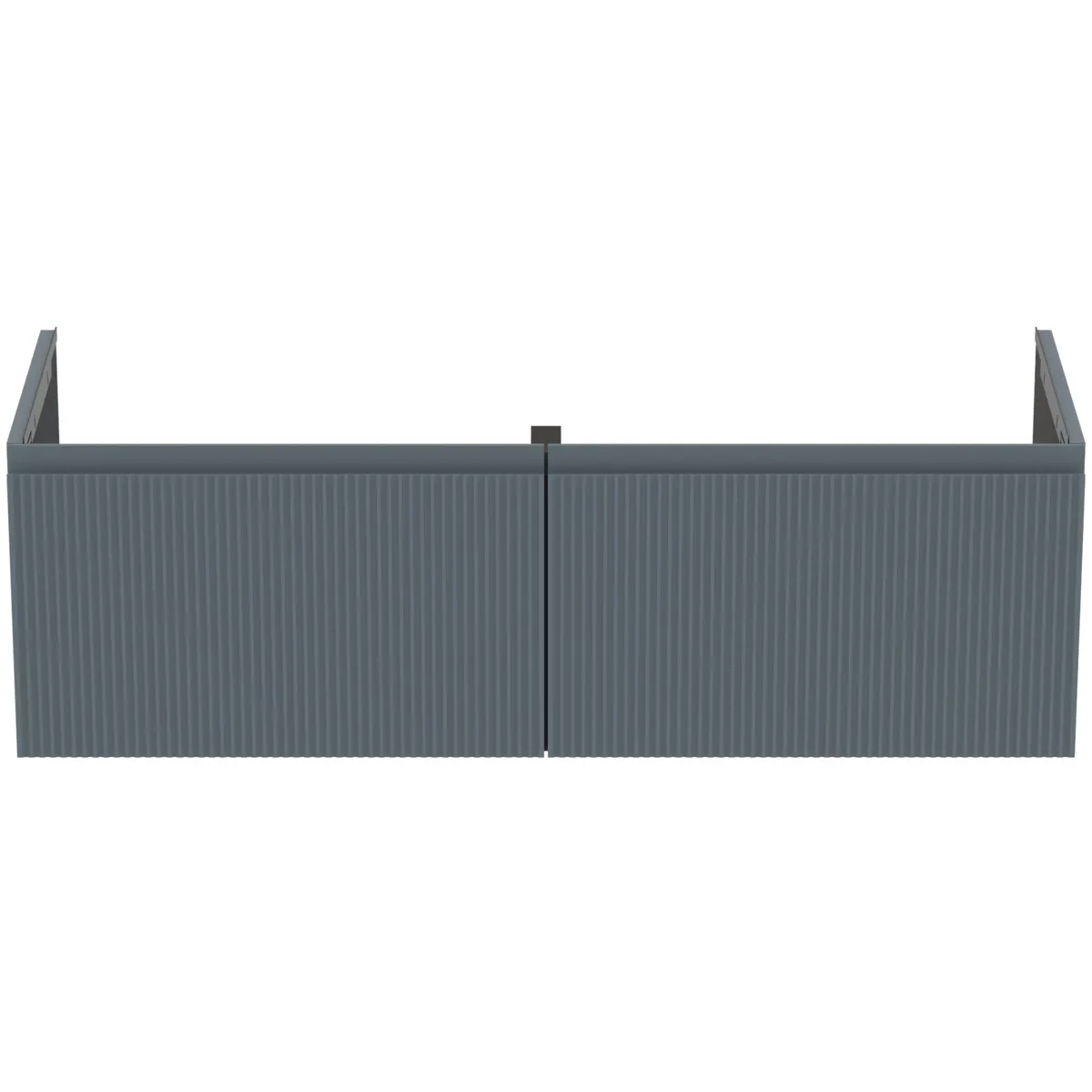 Ideal Standard Möbeldoppel-Waschtischunterschrank Finesse 1200x440x375mm Aschblau matt