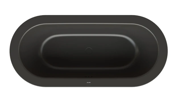 Bette oval Badewanne „BetteStarlet Oval Silhouette“ 175 × 80 cm in Anthracite