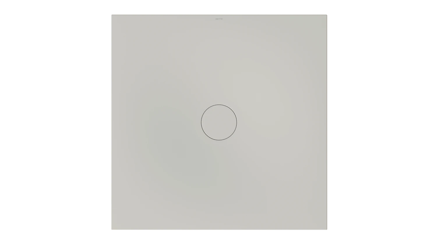 Bette quadrat Duschwanne „BetteAir“ 1200 × 1200 mm mit BetteAntirutsch Pro, ohne Oberflächenveredelung, mit Minimum-Wannenträger, in Silver