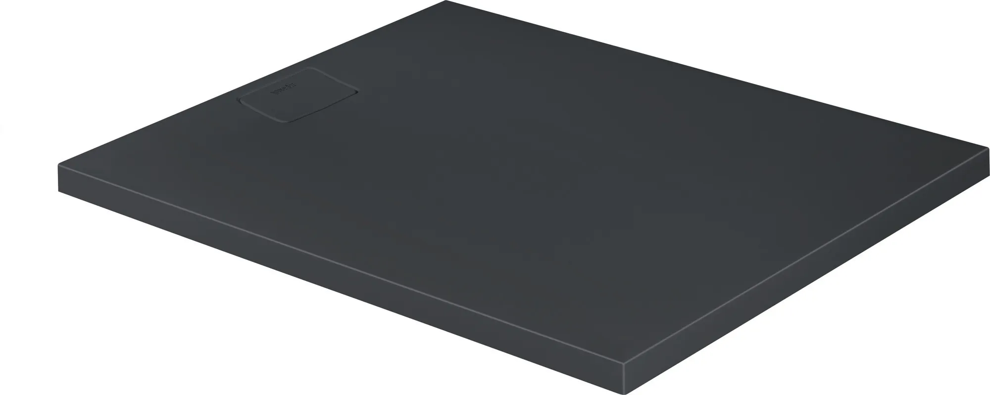 Duravit rechteck Duschwanne „Stonetto“ 120 × 100 cm in Anthrazit Matt