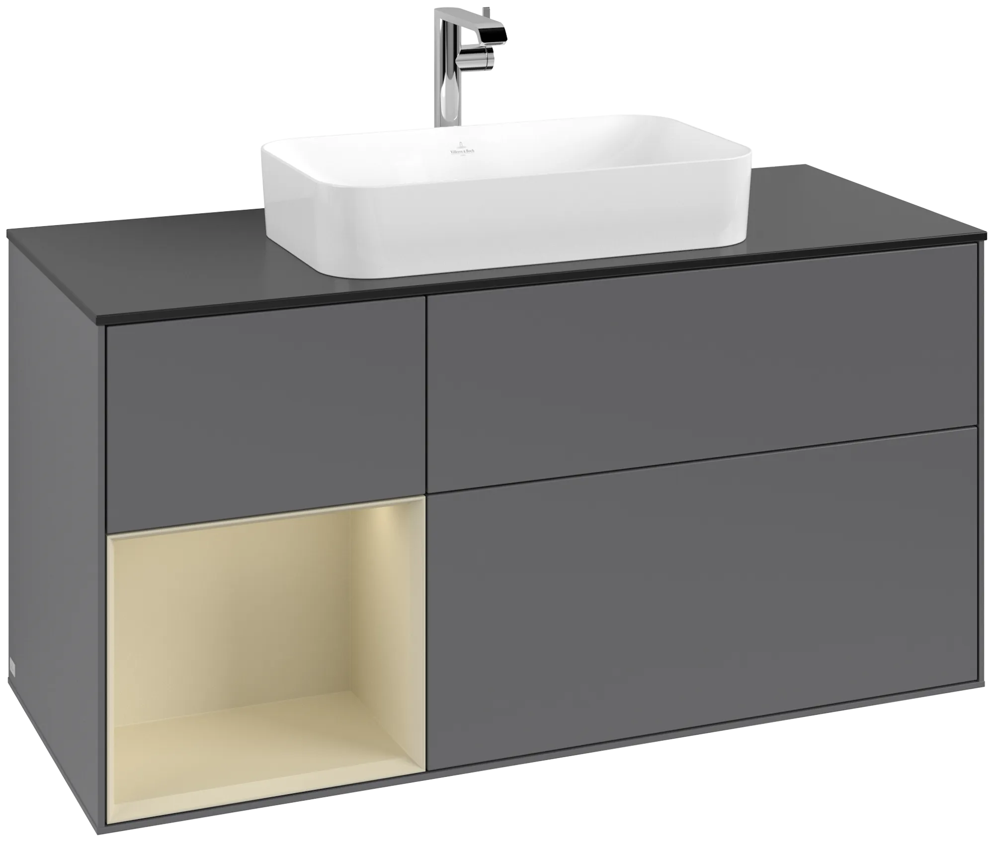 Villeroy & Boch Waschbeckenunterschrank Finion G29, anthrazit