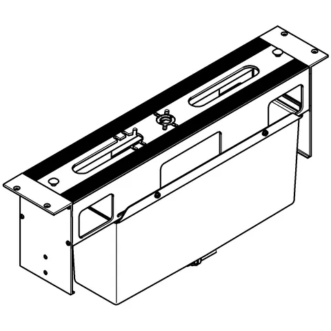 Grohe Wannenrandkombination 29037, Unterbau für Fliesenbankmontage Grohe Wannenrandkombination 29037, Unterbau für Fliesenbankmontage