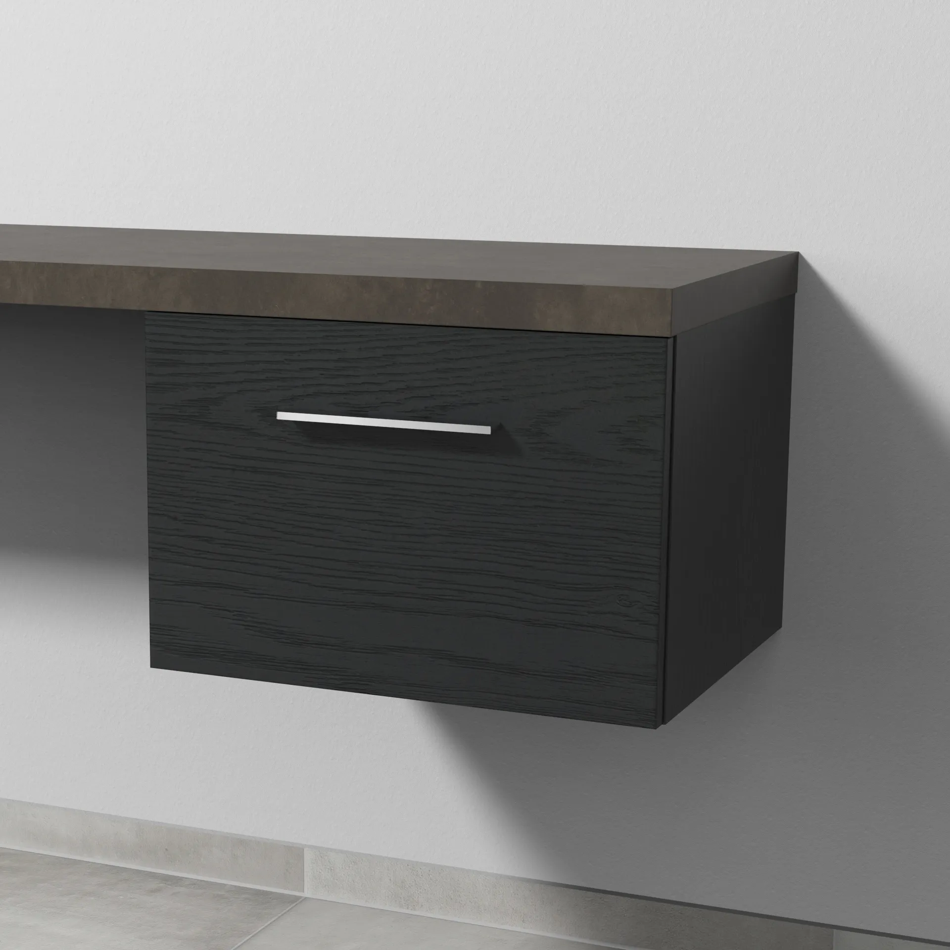 Sanipa Anbauschrank „2morrow“ 500 × 340 × 420 mm in Black Oak