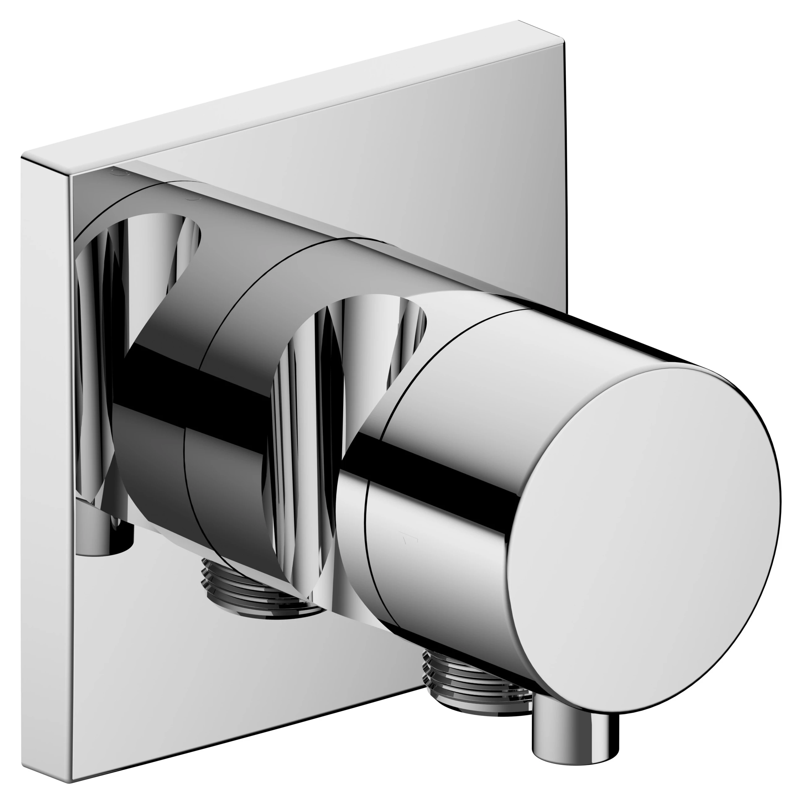 IXMO 59557011202 2-Wege Ab- u. Umstellventil UP mit Schlauchanschl./Brauseh. IXMO Comfort, eckig verchromt