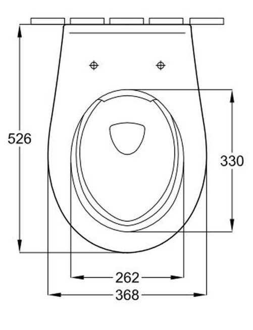 Komplettset WC spülrandlos mit UP100 inkl. PlatteDoppio15 und Sitz