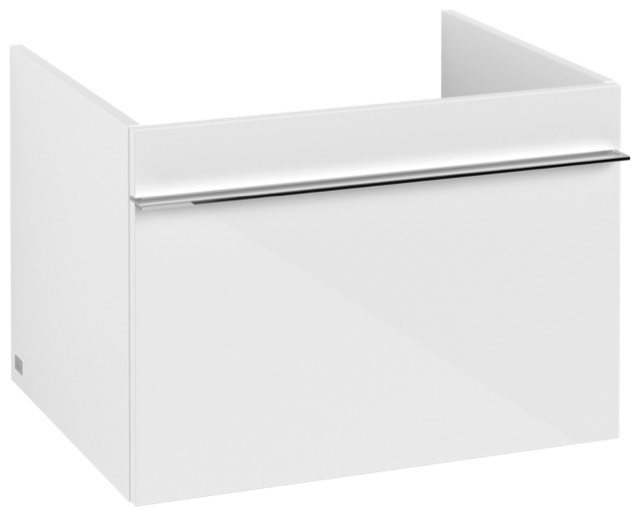 Waschtischunterschrank „Venticello“ 1 Auszug / Schublade Waschbecken mittig 60,3 × 42 × 50,2 cm 