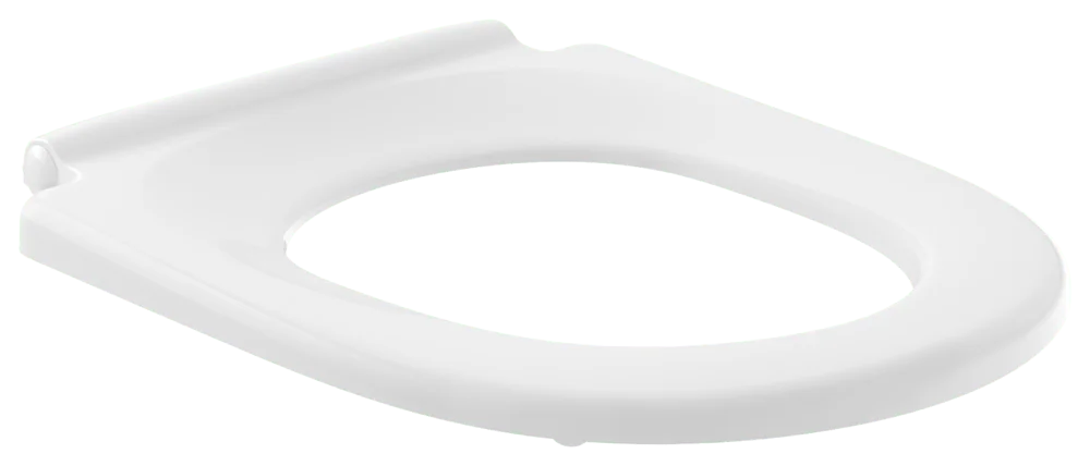 Villeroy & Boch ViCare Ringsitz 9M9761, Oval, Weiß Alpin AntiBac