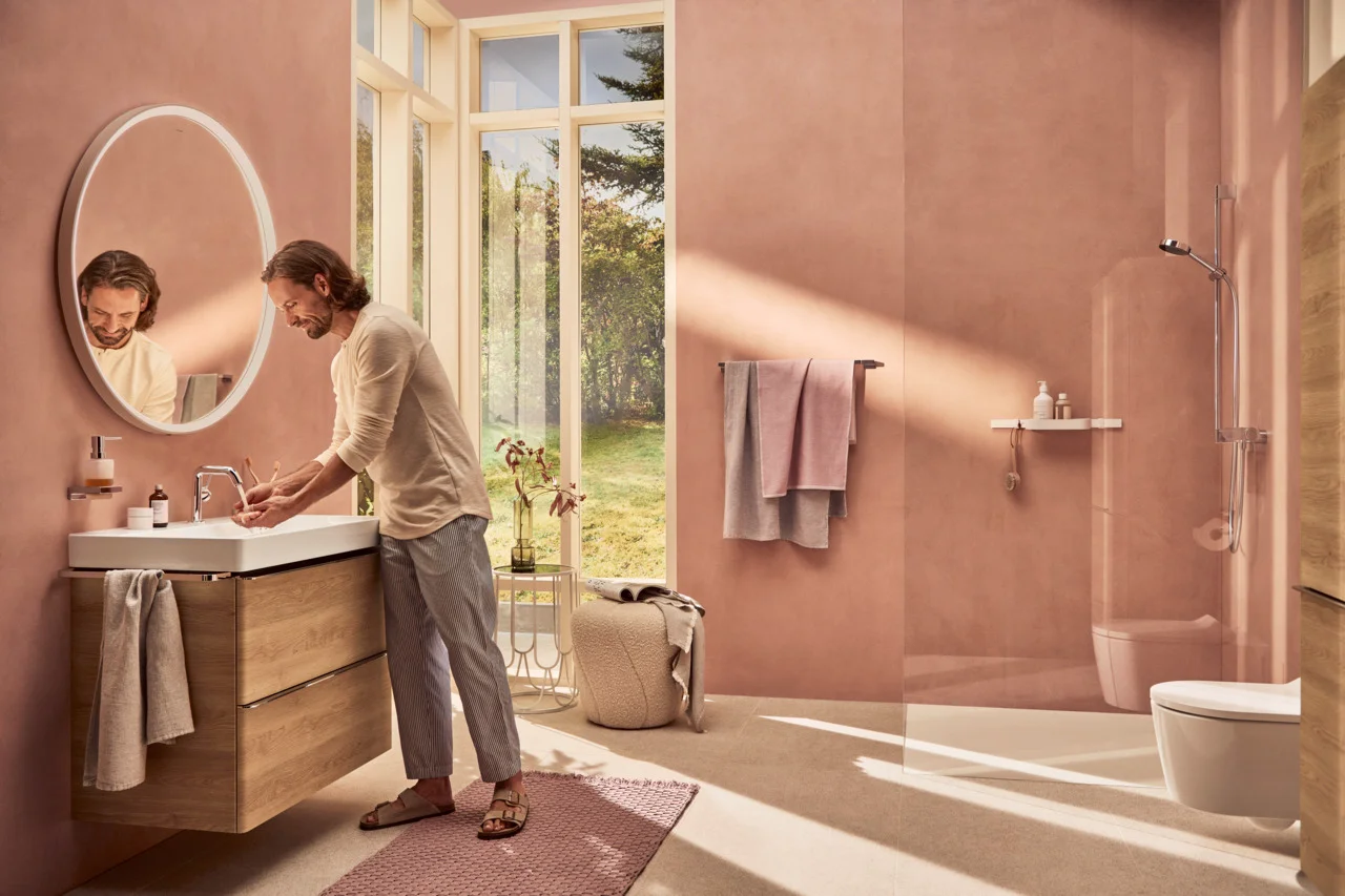 Hansgrohe Xelu Q Waschtisch, weiß, 800x480 mm, wandhängend, mit Hahnloch, ohne Überlauf, SmartClean Glasur