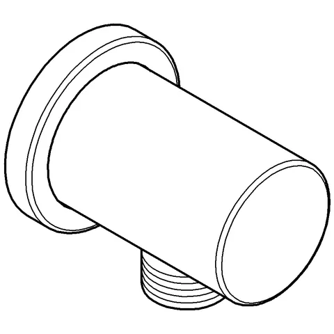 Grohe Rainshower Wandanschlussbogen 27057 DN 15 chrom Grohe Rainshower Wandanschlussbogen 27057 DN 15 chrom