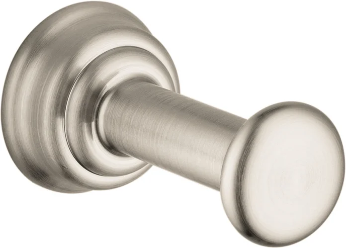 Hansgrohe AXOR Montreux Handtuchhaken, Chrom, Wandmontage mit verdeckter Befestigung, Durchmesser Bohrloch 6 mm