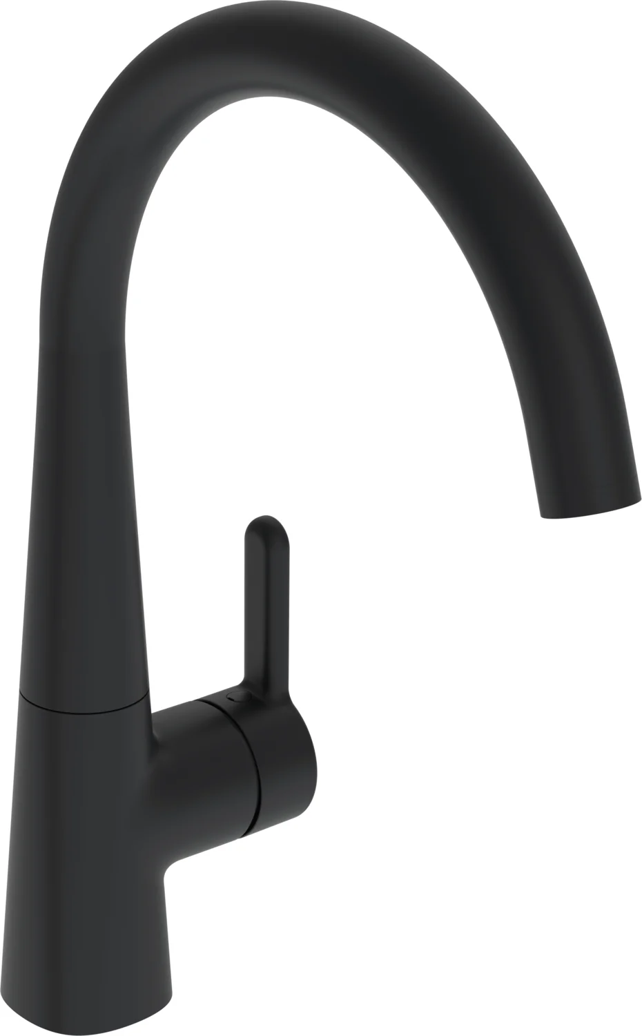HansaDESIGNO Style Küchenarmatur 5101 Matt-Schwarz