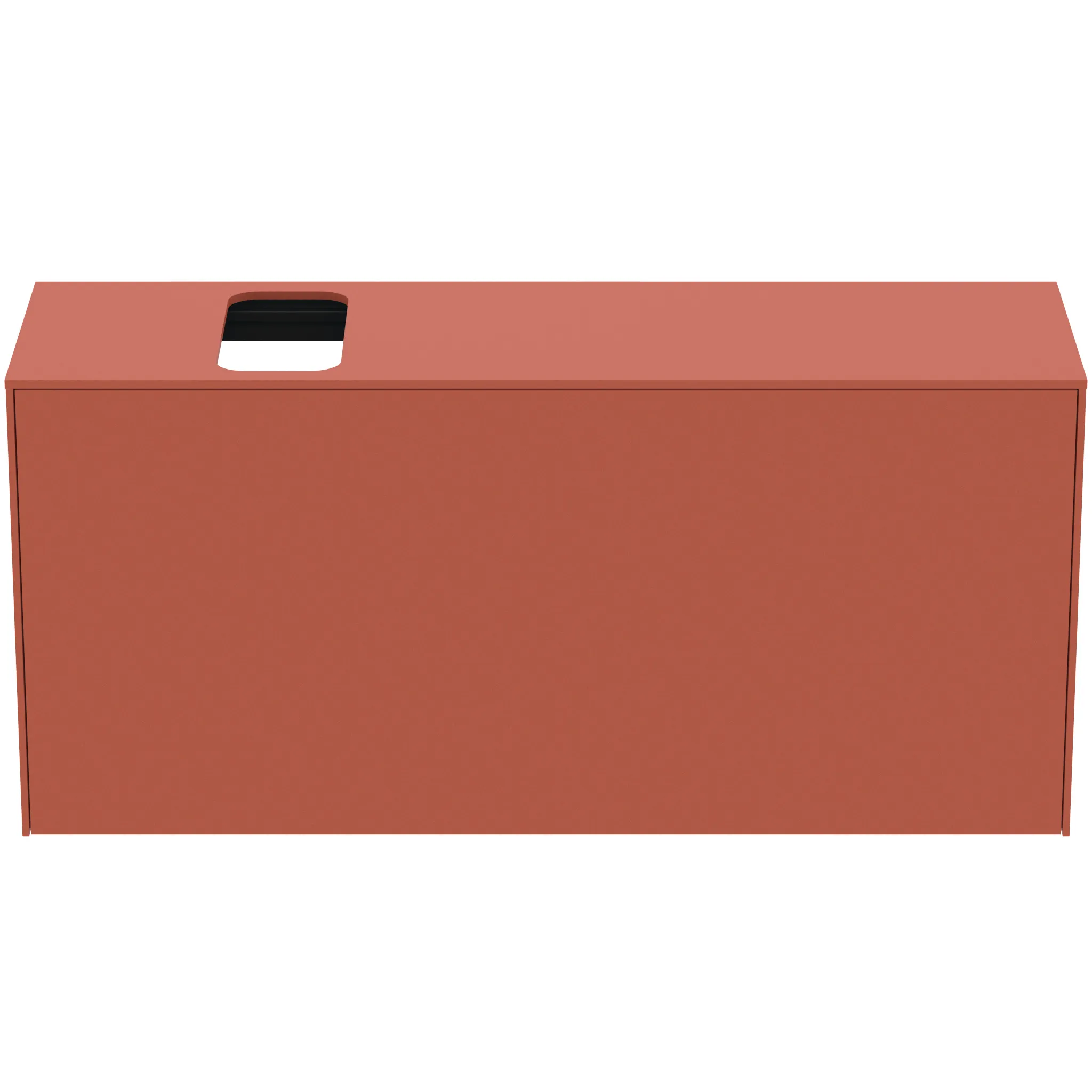Ideal Standard Conca Waschtischunterschrank, 1 Auszug, Push-Open mit Softclose, Sunset matt, 1202x373x550 mm