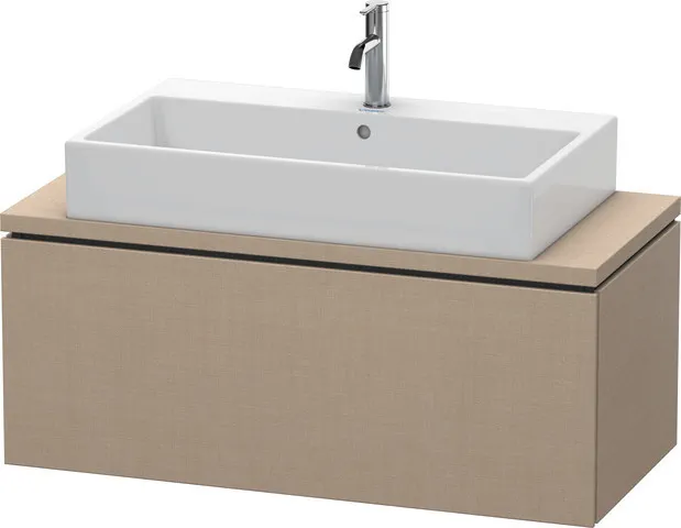 Duravit Waschtischunterschrank wandhängend „L-Cube“ 102 × 40 × 47,7 cm Leinen