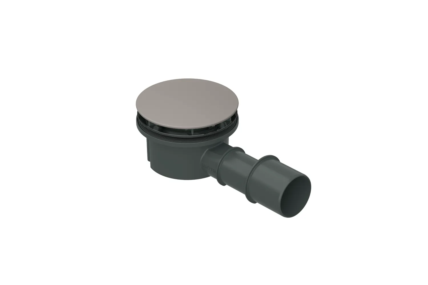 Compact+, seitlich - 0,5 l/s, Ab- und Überlauf, Duschwanne, Duschfläche, 225x115x85 mm, Weiß, Kunststoff