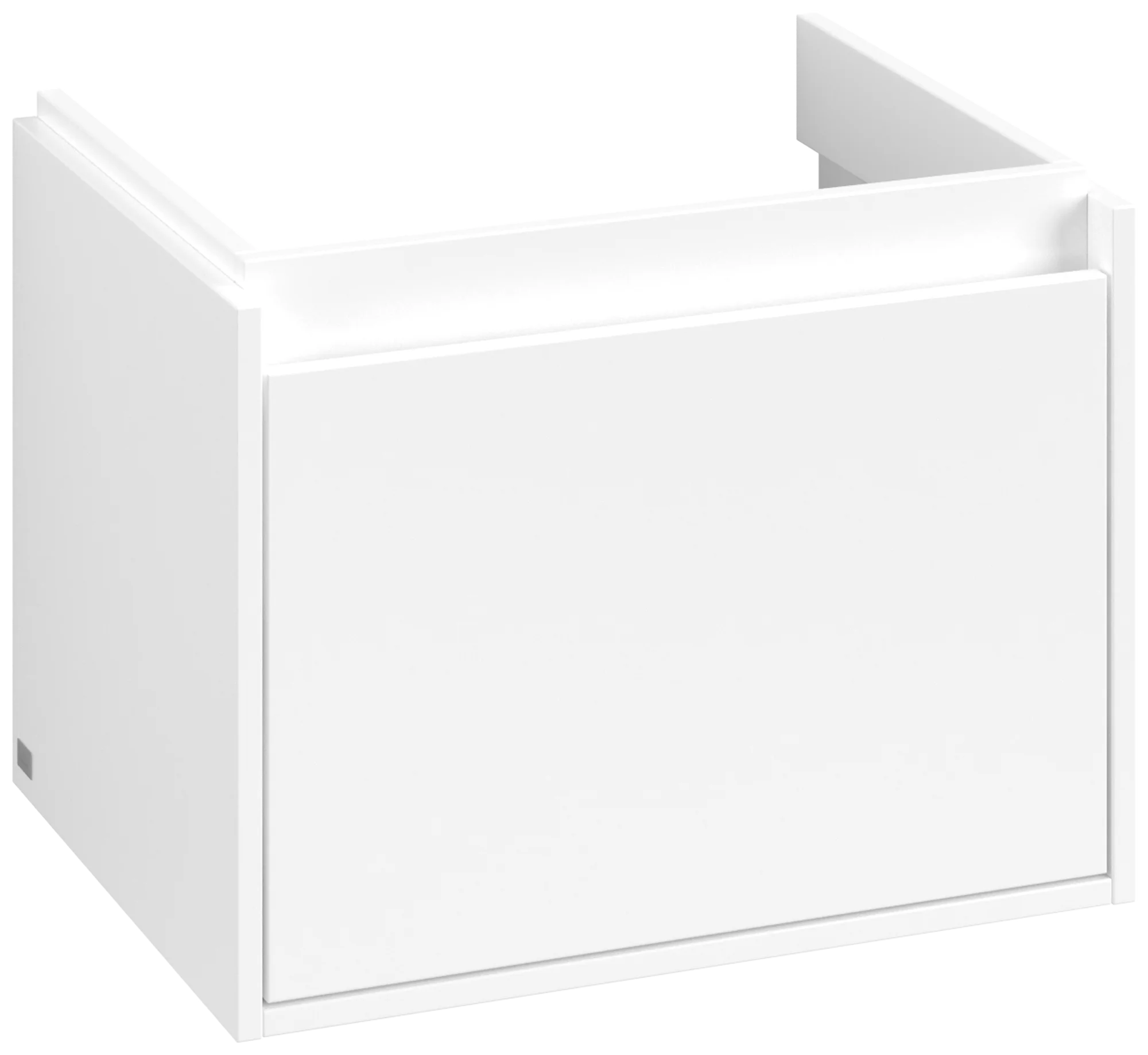 Villeroy & Boch Waschbeckenunterschrank Skyla C78400, Pure White, 572x436x439mm, Eckig, mit Absenkautomatik (SoftClosing), Wandmontage Villeroy & Boch Waschbeckenunterschrank Skyla C78400, Pure White, 572x436x439mm, Eckig, mit Absenkautomatik (SoftClosing), Wandmontage