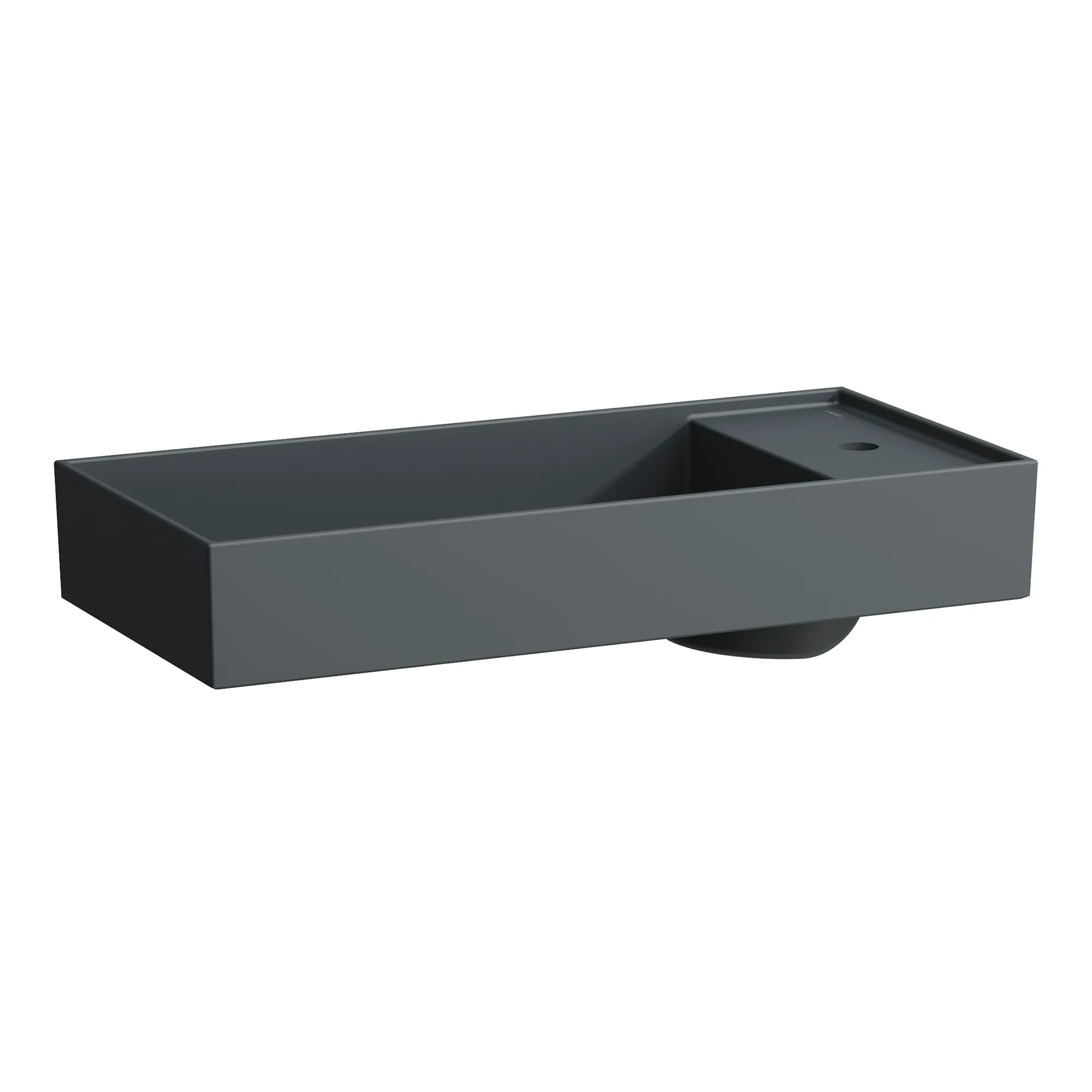Waschtisch-Schale Kartell • 350x750x150 1 Hahnloch ohne Überlauf mit Armaturenbank rechts weiß Waschtisch-Schale Kartell • 350x750x150 1 Hahnloch ohne Überlauf mit Armaturenbank rechts weiß