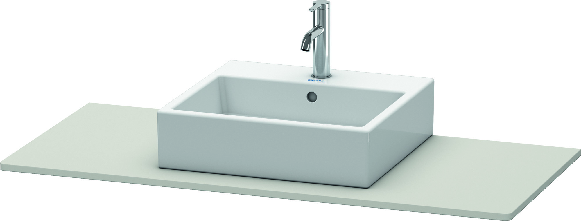 Duravit Konsole „XSquare“ in Betongrau Matt