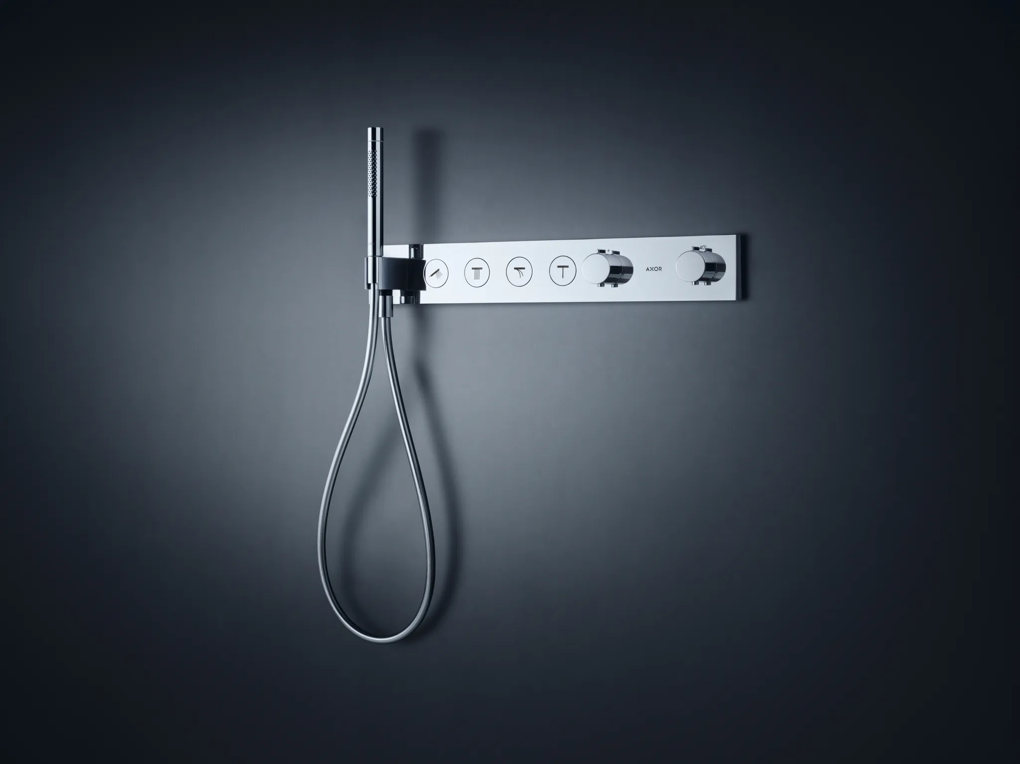 Hansgrohe AXOR ShowerSolutions Thermostatmodul Select 600⁄90 Unterputz für 4 Verbraucher chrom Hansgrohe AXOR ShowerSolutions Thermostatmodul Select 600⁄90 Unterputz für 4 Verbraucher chrom