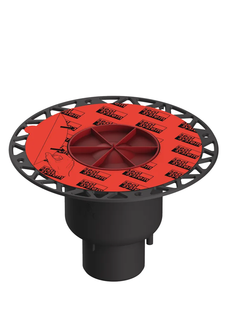 drainpoint S Ablauf DN 70 senkrecht mit Seal System Universalflansch drainpoint S Ablauf DN 70 senkrecht mit Seal System Universalflansch