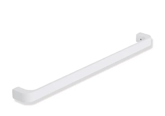 Badetuchhalter Sys 800, Plvb. AM:600mm weiß tiefmatt Badetuchhalter Sys 800, Plvb. AM:600mm weiß tiefmatt