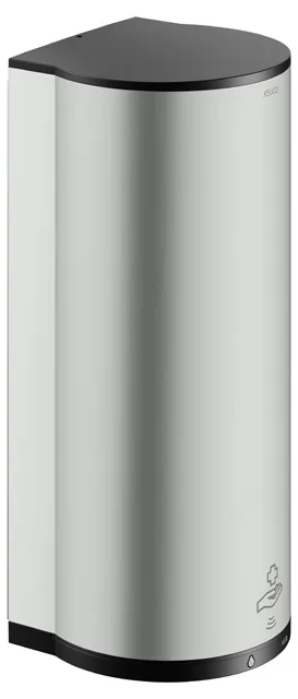 Plan Desinfektionsmittelspender Edelstahl-finish / schwarz