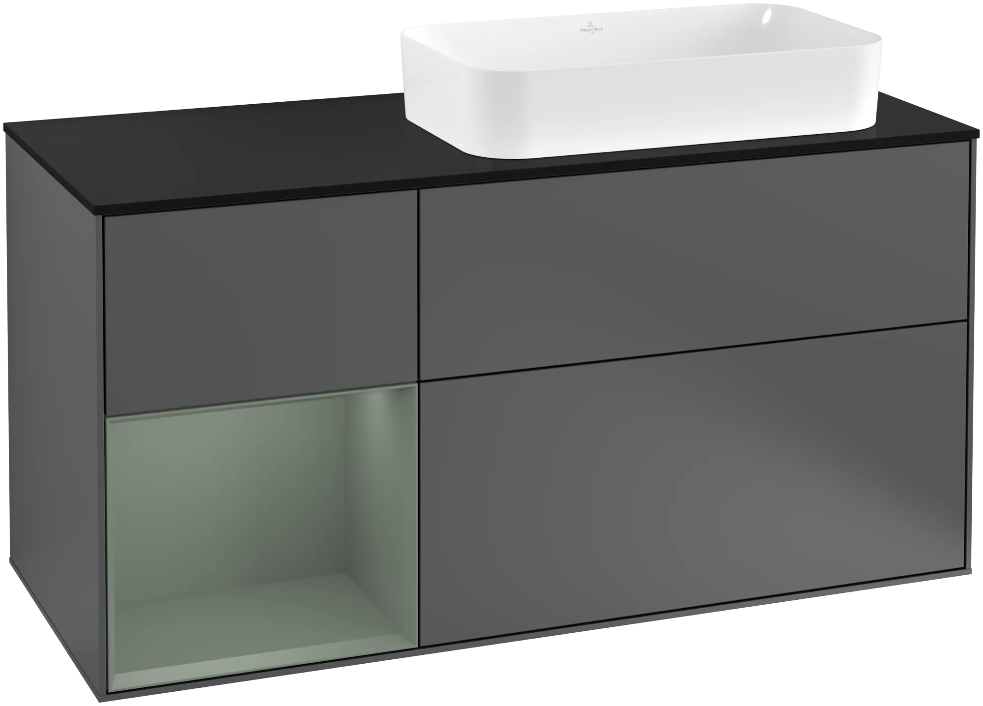 Villeroy & Boch Waschbeckenunterschrank Finion G27, anthrazit