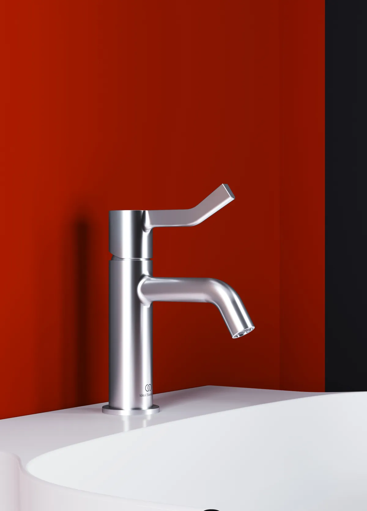 Ideal Standard Waschischarmatur Joy Arm, BD468AA, verlängerter Griffhebel, Ausladung 110mm, Chrom Ideal Standard Waschischarmatur Joy Arm, BD468AA, verlängerter Griffhebel, Ausladung 110mm, Chrom