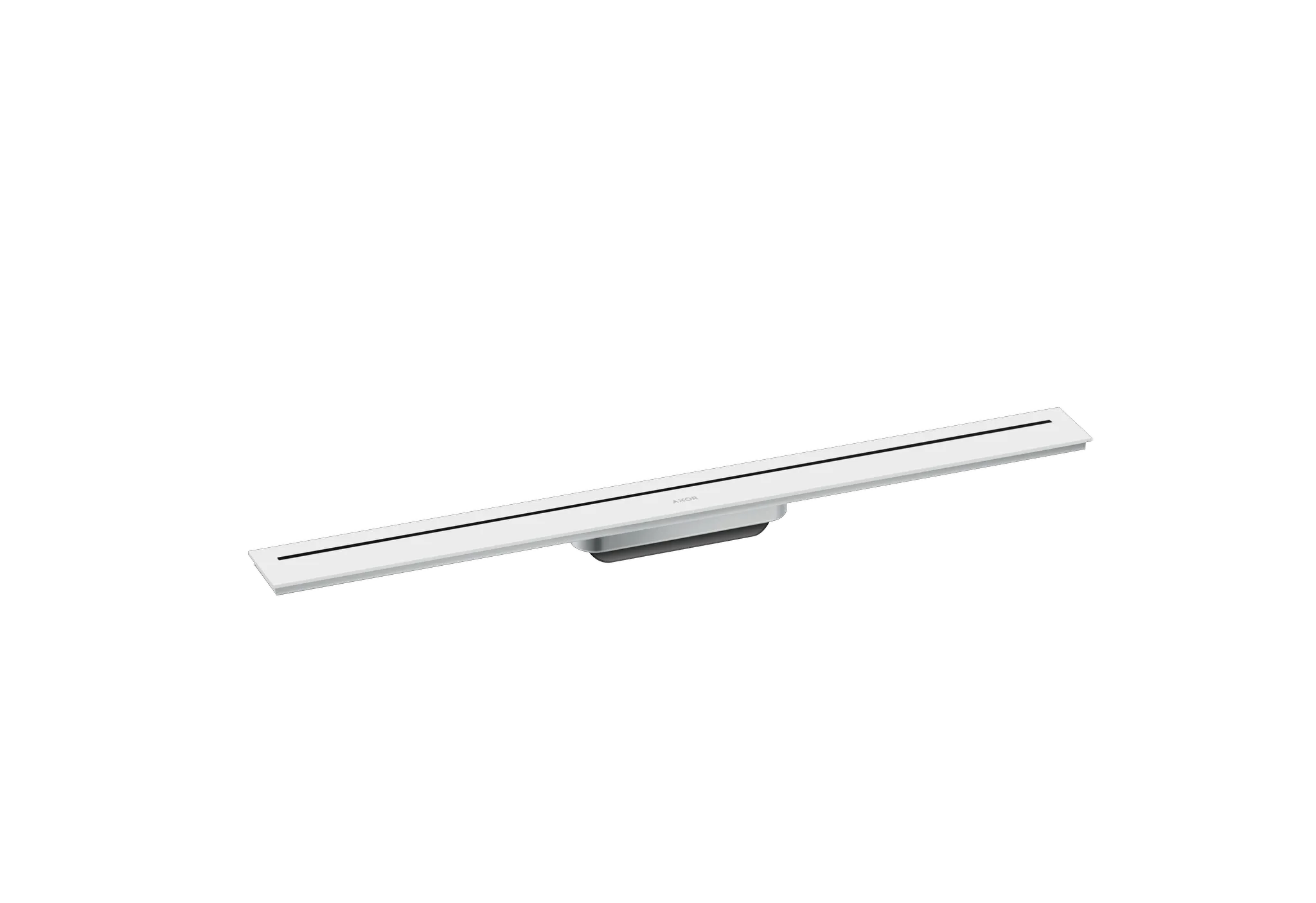 Hansgrohe AXOR Drain Fertigset Duschrinne 800, Mattweiß