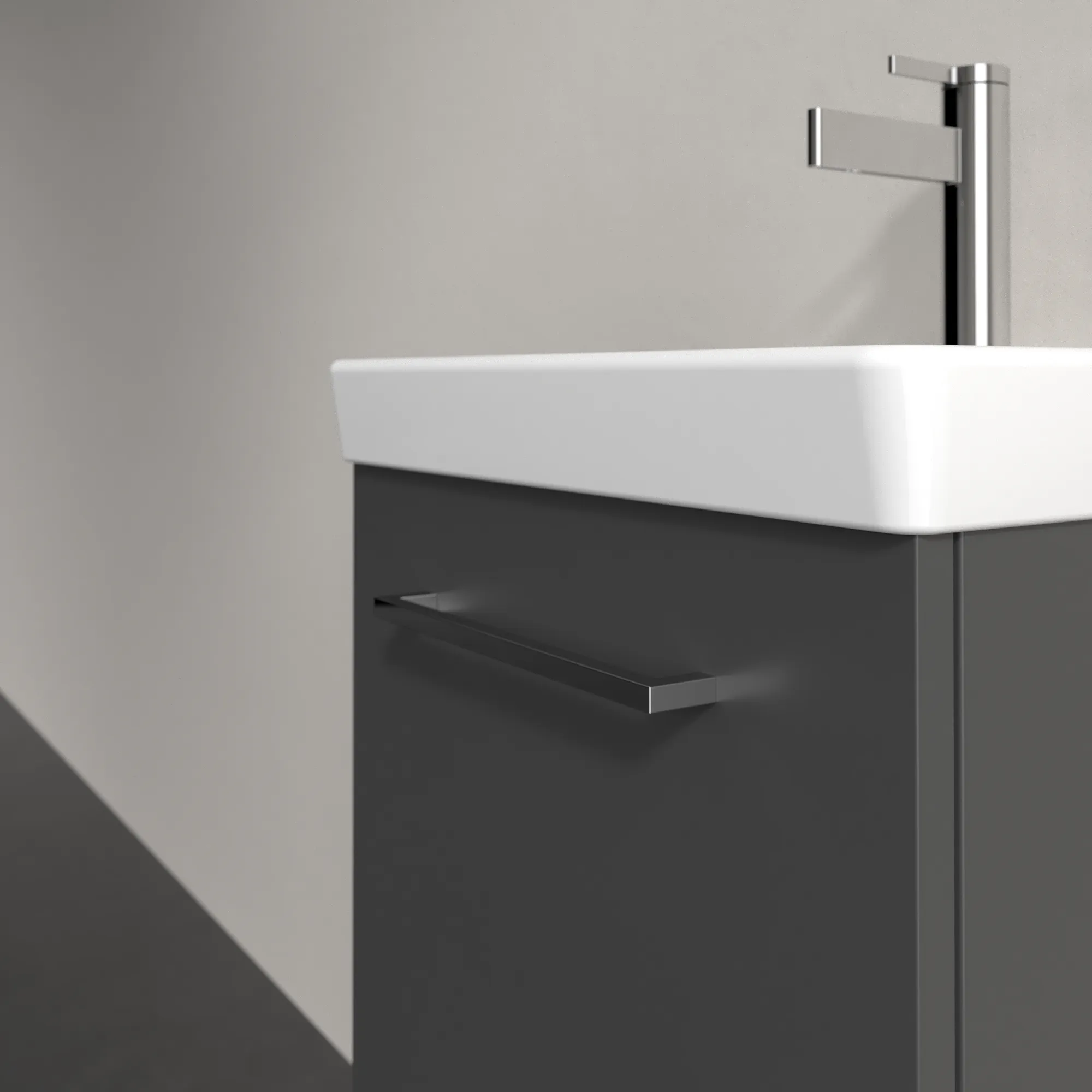 Villeroy & Boch Avento Unterschrank für Unterbauwaschbecken 426x514x384mm Graphite Villeroy & Boch Avento Unterschrank für Unterbauwaschbecken 426x514x384mm Graphite