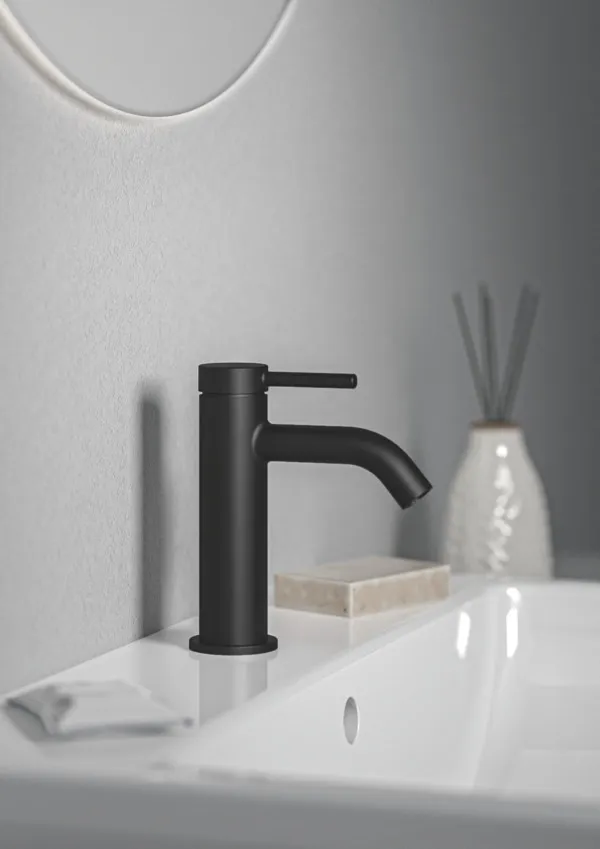 Waschtischarmatur Ceraline Nuovo Ausladung 105mm mit Push-Open-Ventil BlueStart Chrom Waschtischarmatur Ceraline Nuovo Ausladung 105mm mit Push-Open-Ventil BlueStart Chrom