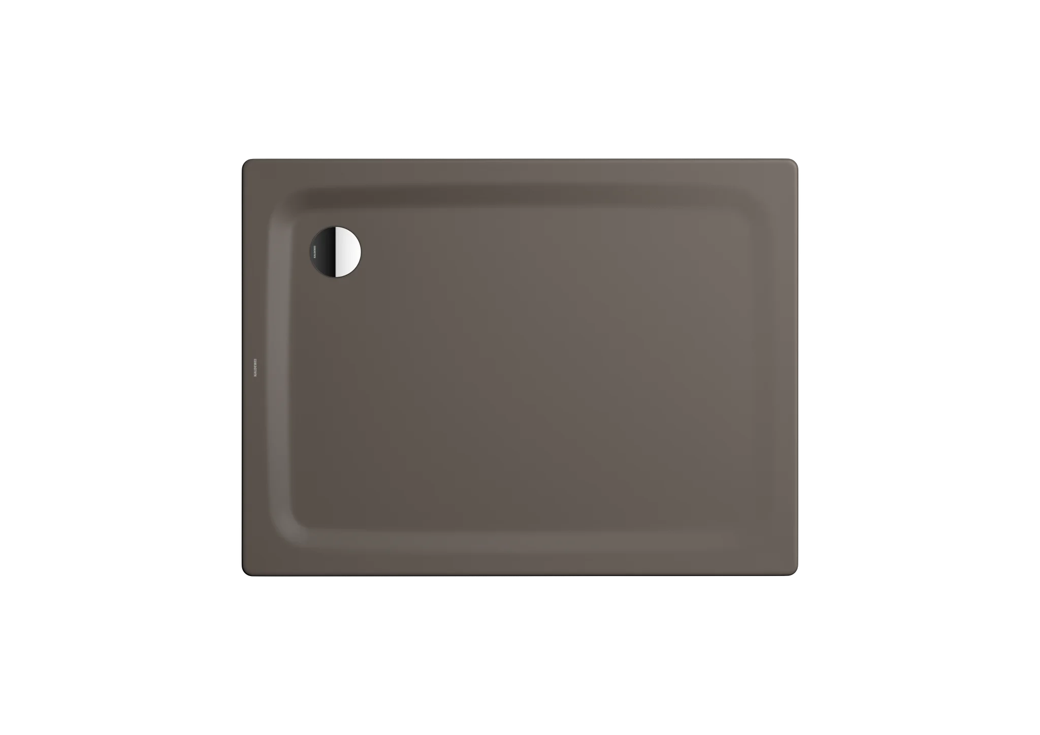 Kaldewei SUPERPLAN CLASSIC Duschfläche, 900x1000x25 mm, warm grey 80, bodeneben, Eckablauf Kaldewei SUPERPLAN CLASSIC Duschfläche, 900x1000x25 mm, warm grey 80, bodeneben, Eckablauf