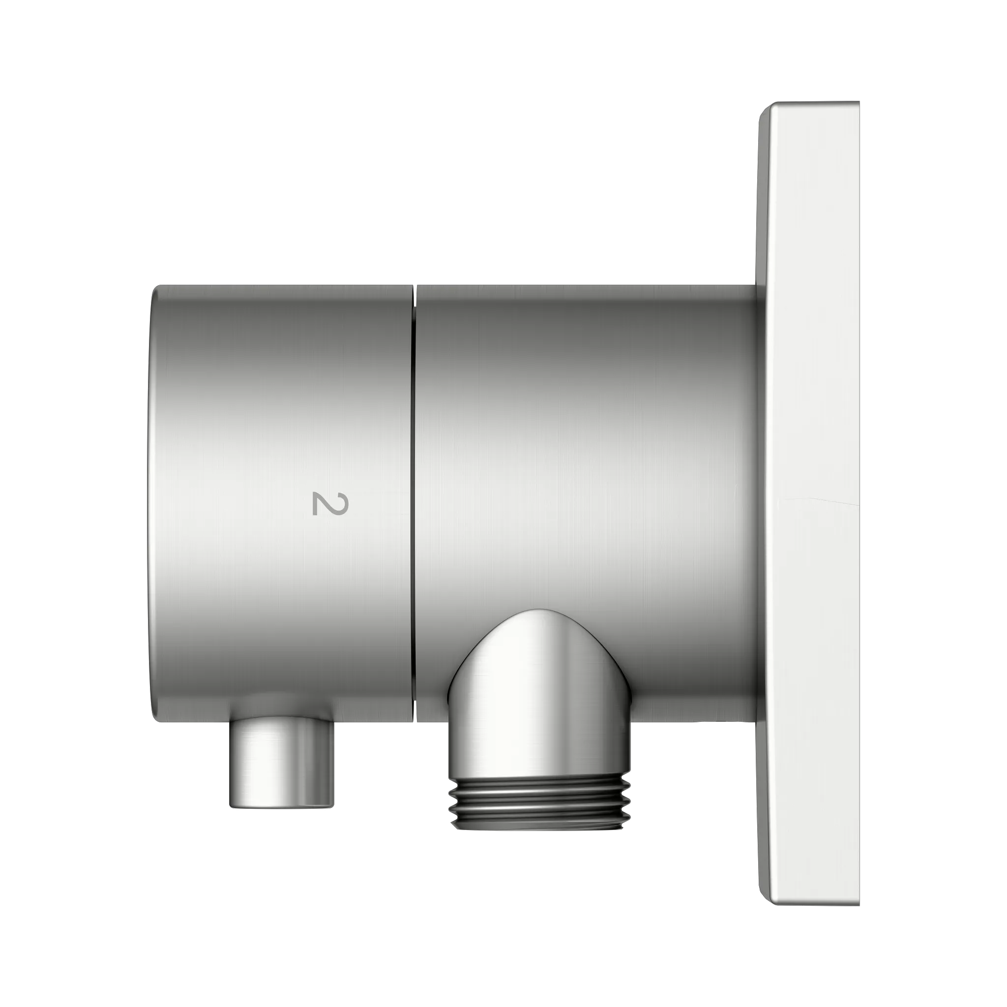 KEUCO IXMO Ab- und Umstellventil Unterputz für 2 Verbraucher mit Schlauchanschluss und Brausehalter