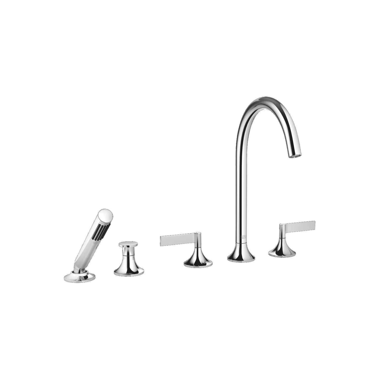 Dornbracht VAIA Wannen-Fünflochbatterie für Wannenrandmontage mit Umstellung Chrom Dornbracht VAIA Wannen-Fünflochbatterie für Wannenrandmontage mit Umstellung Chrom