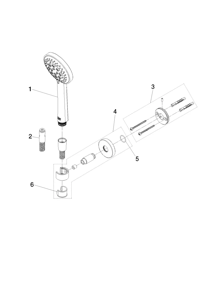 Dornbracht Schlauchbrausegarnitur SERIENSPEZIFISCH Chrom - Brausekopf Ø100 mm, dreifach/fünffach verstellbar, max. Durchfluss 15 l/min bei 3 Bar, Metallschlauch 1250 mm mit Verdrehschutz Dornbracht Schlauchbrausegarnitur SERIENSPEZIFISCH Chrom - Brausekopf Ø100 mm, dreifach/fünffach verstellbar, max. Durchfluss 15 l/min bei 3 Bar, Metallschlauch 1250 mm mit Verdrehschutz