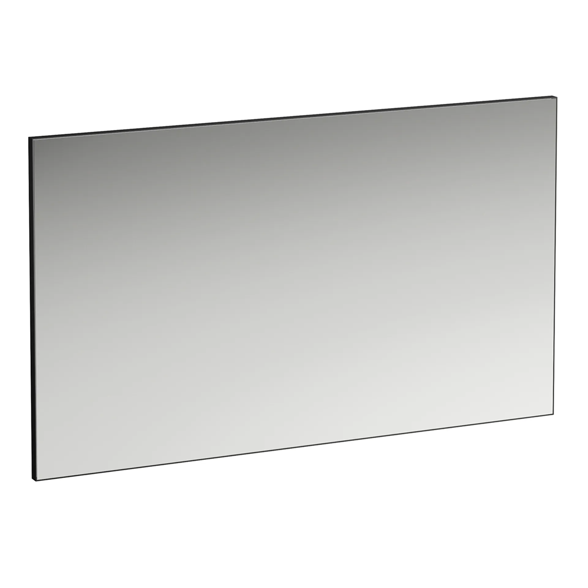 Laufen Spiegel „FRAME 25“ in Aluminium, schwarz matt