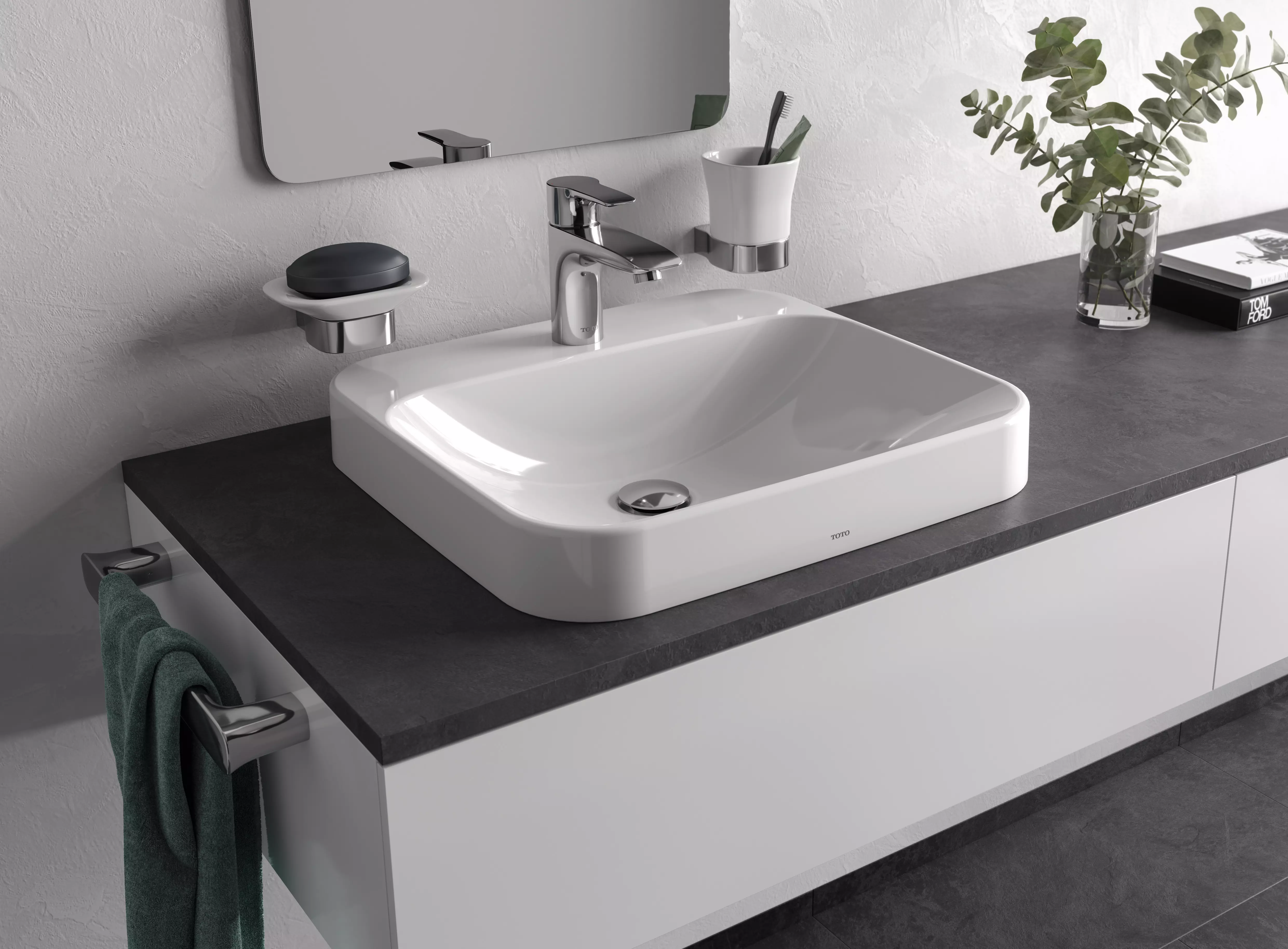 Toto Möbelwaschtisch „LF“ 600 × 460 × 167 mm