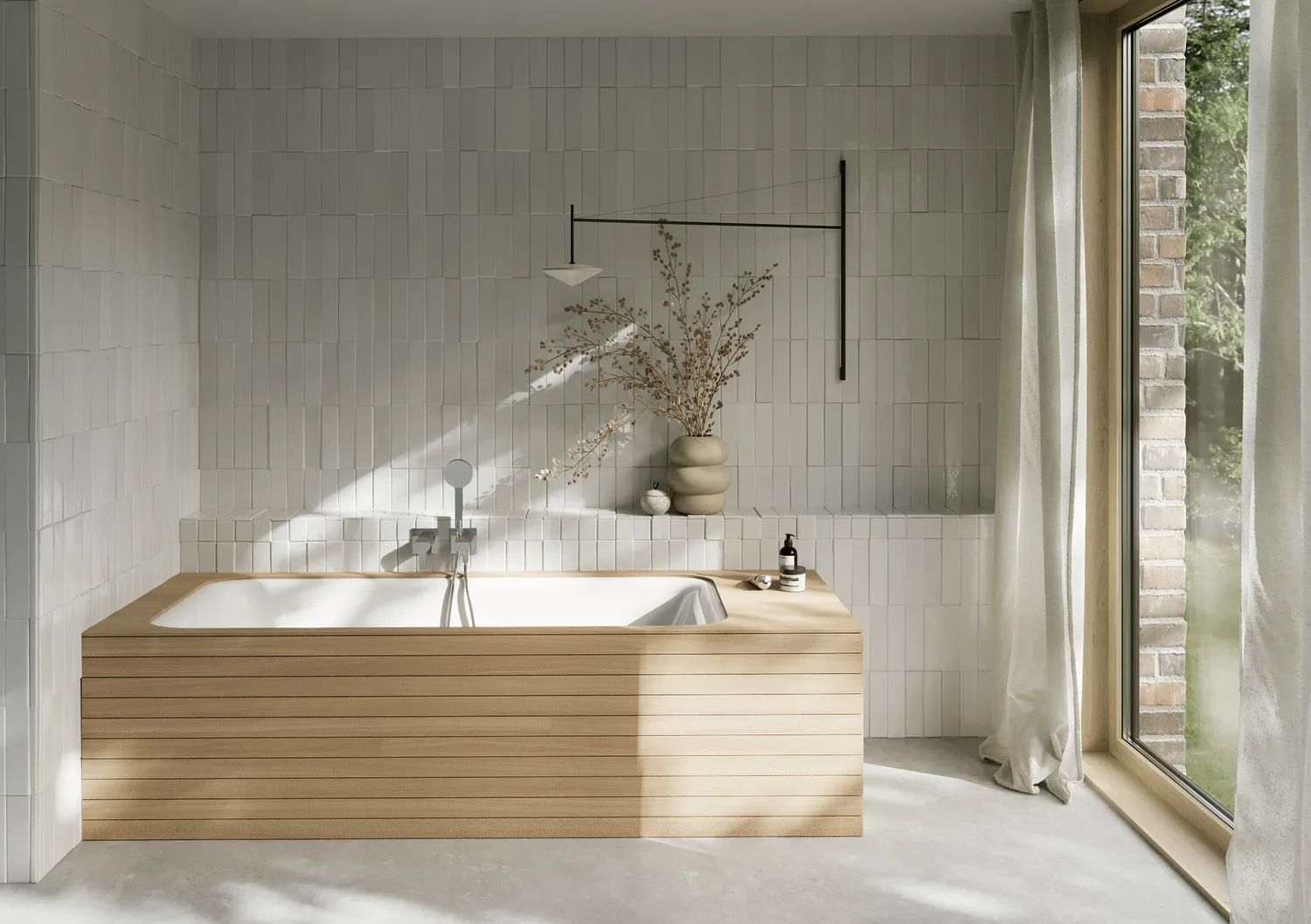BetteSelect Duo Badewanne, 1700x750 mm, Weiß, glasierter Titan-Stahl, 2-Sitzer, Einbau mit Unterbau