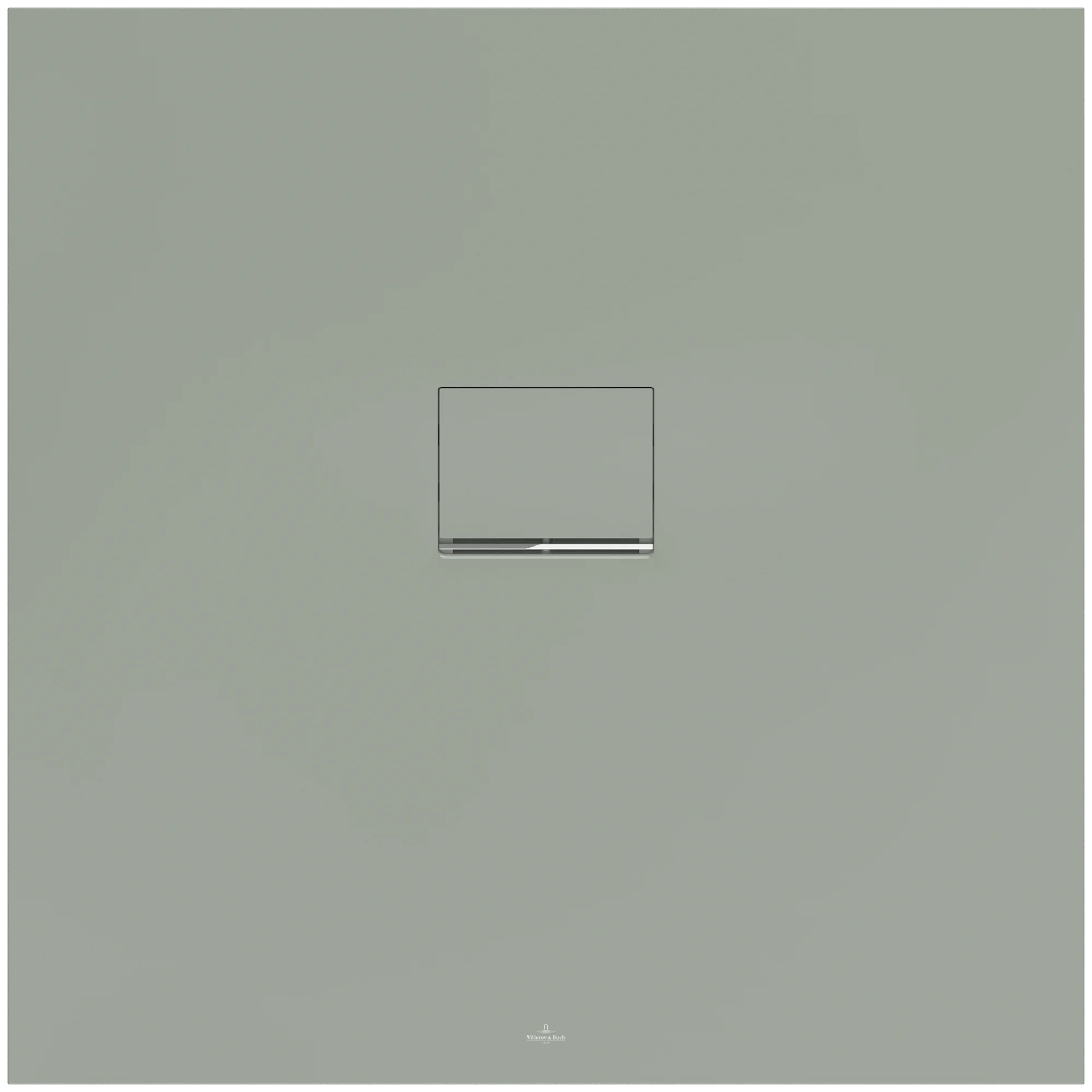 Villeroy & Boch Squaro Infinity Duschwanne 1000 x 1000 x 40 mm Morning Green