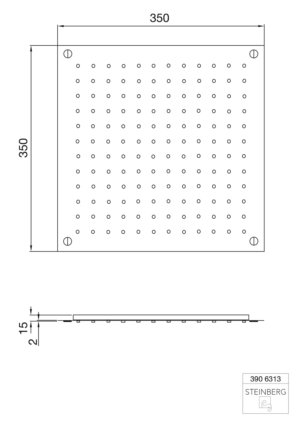 Steinberg Serie 390 Relax Rain Regenpaneel Steinberg Serie 390 Relax Rain Regenpaneel