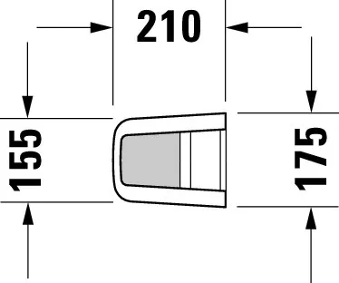 Standsäule ME by Starck für 233565, 233560, 233555, weiß Standsäule ME by Starck für 233565, 233560, 233555, weiß